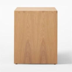 Ranch Oak Nightstand With Drawer -Nesto Store RanchNightstandSDSSS22