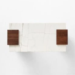 Reach White Marble-Top Desk 19 Reach White Marble-Top Desk -Nesto Store ReachMarbleNAshDeskTOPSSS23