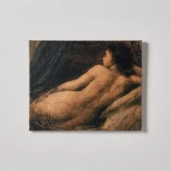 'Reclining Nude' Reproduction By Henri Fantin-Latour 20''x16''