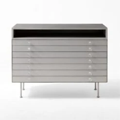 Renzo Steel 3-Drawer File Cabinet -Nesto Store RenzoStlFlatFileCabinetSOSSS22
