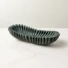 Reve Oval Fluted Green Marble Bowl 1 Reve Oval Fluted Green Marble Bowl -Nesto Store ReveOvalFltdGrnMrblBowlSHF22