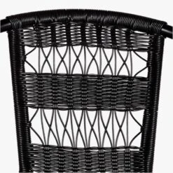 Rex Black Open Weave Armchair Set Of 4 -Nesto Store RexChairOpenWeaveBlackAVS18
