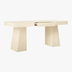 Ridge Bleached Oak Desk With Drawer -Nesto Store RidgeBleachedOakDesk3QAVF19
