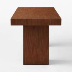 Ridge Cerused Acacia Wood Desk With Drawer -Nesto Store RidgeCrsdAcaciaDeskSDSSS23