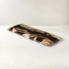 Ring Rectangular Petrified Wood And Resin Serving Platter -Nesto Store RingPtrfdWdNRsnRectSrvrSHF23