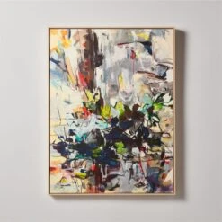 'Rivers Bow' Framed Acrylic Painting Reproduction By Jeffrey Fitzgerald 31''x41''