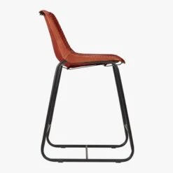 Roadhouse Saddle Leather Counter Stool 11 Roadhouse Saddle Leather Counter Stool -Nesto Store RoadhsLthr24inCntrStlSdF14