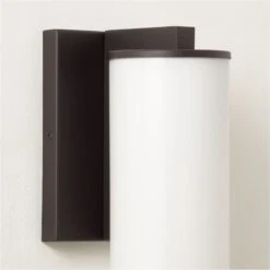 Ronda Indoor/Outdoor Matte Black Wall Sconce -Nesto Store RondaMttBkInNOutdrScncAVSHF22