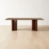 Royce Dark Wood Dining Table -Nesto Store RoyceFxRswdDiningTableSHS23
