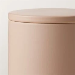Rubber-Coated Sand Bathroom Canister -Nesto Store RubberNeutCtdCanisterAVSHS23