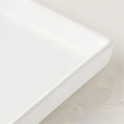 Rubber-Coated White Vanity Tray 9 Rubber-Coated White Vanity Tray -Nesto Store RubberWhtCtdTankTrayAVSHS23