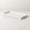 Rubber-Coated White Vanity Tray -Nesto Store RubberWhtCtdTankTraySHS23