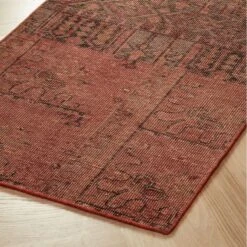 Rubie Handknotted Runner Rug 2.5'x8' 7 Rubie Handknotted Runner Rug 2.5'x8' -Nesto Store RubieHandknottedRug2p5X8ROS20
