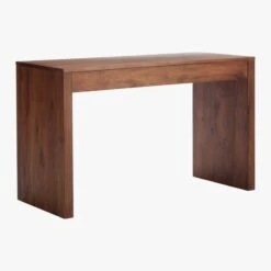 Runway 2-Drawer Acacia Wood Desk -Nesto Store RunwayAcaciaDesk3QBS18