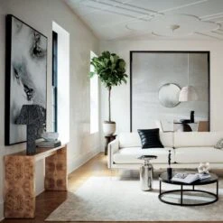 Scrunch Black And White Table Lamp -Nesto Store RykerWhiteVelvetSofaMR21 V2 2