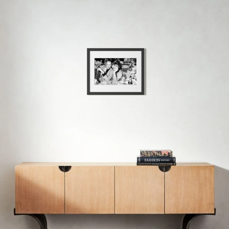 'David Bowie And Romy Haag' Photographic Print In Black Frame 21.5"x17.5" 5 'David Bowie And Romy Haag' Photographic Print In Black Frame 21.5"x17.5" - Image 3