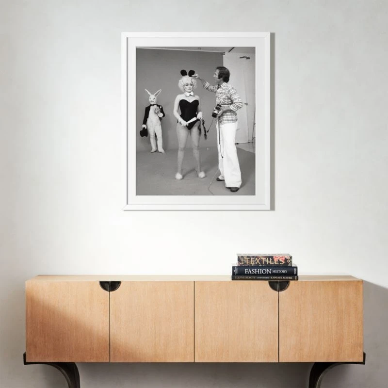 'Dolly Parton Playboy Shoot' Photographic Print In Black Frame 21.5"x17.5" 6 'Dolly Parton Playboy Shoot' Photographic Print In Black Frame 21.5"x17.5" - Image 4