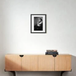 'Elvis Presley In Dayton' Photographic Print In Black Frame 17.5"x21.5" 8 'Elvis Presley In Dayton' Photographic Print In Black Frame 17.5"x21.5" -Nesto Store SEElvisPresleyBk17p5x21p5S22 3D