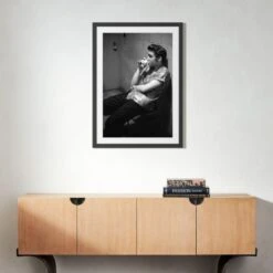 'Elvis Presley In Dayton' Photographic Print In Black Frame 17.5"x21.5" 9 'Elvis Presley In Dayton' Photographic Print In Black Frame 17.5"x21.5" -Nesto Store SEElvisPresleyBk39p5x28p5S22 3D