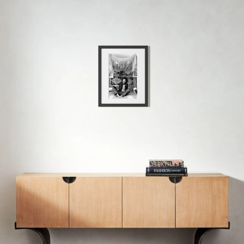 'Jimi Hendrix, 1969' Photographic Print In Black Frame 21.5"x17.5" 5 'Jimi Hendrix, 1969' Photographic Print In Black Frame 21.5"x17.5" - Image 3