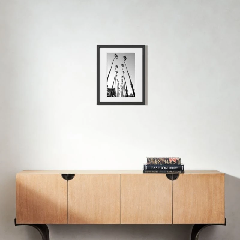 'Palm Trees Road' Photographic Print In Black Frame 17.5"x21.5" 5 'Palm Trees Road' Photographic Print In Black Frame 17.5"x21.5" - Image 3