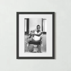 'Sade' Photographic Print In Black Frame 17.5"x21.5"