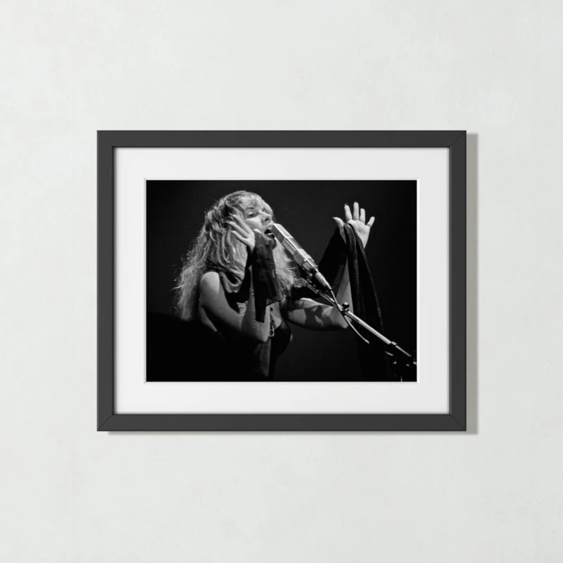 'Stevie Nicks, 1977' Photographic Print In Black Frame 21.5"x17.5" 3 'Stevie Nicks, 1977' Photographic Print In Black Frame 21.5"x17.5"