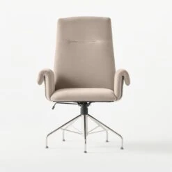 Saviti Bone Velvet Office Chair -Nesto Store SavitiChairSOSSF21