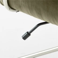 Saviti Olive Velvet Office Chair -Nesto Store SavitiOliveVlvtOffcChairAV2SSF22