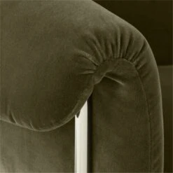 Saviti Olive Velvet Office Chair -Nesto Store SavitiOliveVlvtOffcChairAVSSF22