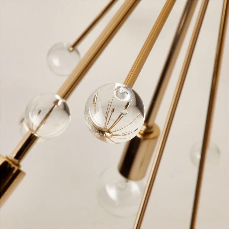 Scoppiare Polished Champagne Flush Mount Light 5 Scoppiare Polished Champagne Flush Mount Light - Image 3