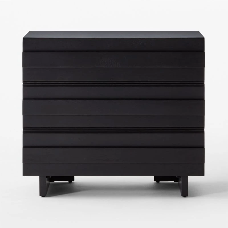 Seacliff 3-Drawer Oak Chest 4 Seacliff 3-Drawer Oak Chest - Image 2