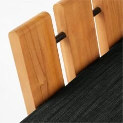 Seahaven Teak Outdoor Lounge Chair With Coal Perennials® Cushions 15 Seahaven Teak Outdoor Lounge Chair With Coal Perennials® Cushions -Nesto Store SeahavenCoalLoungeChairAVSSS22