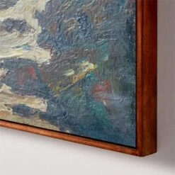 'Seascape In Green' Framed Oil Painting Reproduction 37''x25'' -Nesto Store SeascapeInGreen37x25inAV2SHF22