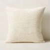 Seca Ivory Silk Throw Pillow With Down-Alternative Insert 20'' 1 Seca Ivory Silk Throw Pillow With Down-Alternative Insert 20'' -Nesto Store SecaBleachedPillow20inSHS23
