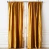 Seda Chai Tea Dupioni Silk Window Curtain Panel 48"x120" -Nesto Store SedaSilkDpnChTeaPnl96inSHF21