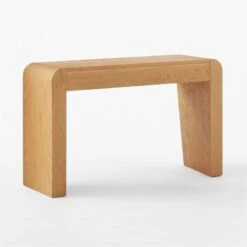 Selena Wood Vanity Table 16 Selena Wood Vanity Table -Nesto Store SelenaOakVanity3QBSSS23