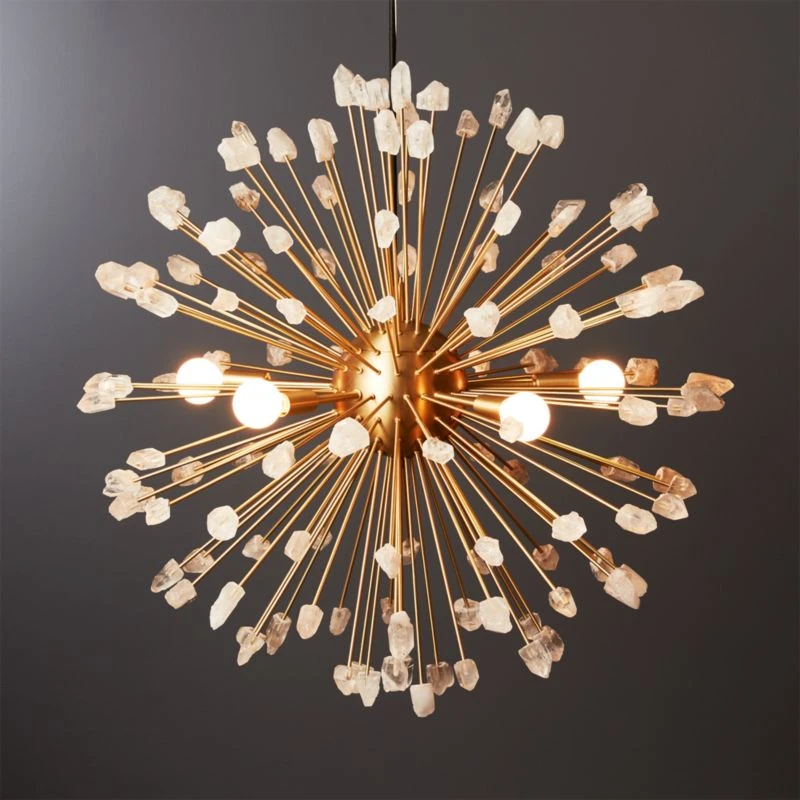 Ray Quartz Pendant Light 4 Ray Quartz Pendant Light - Image 2