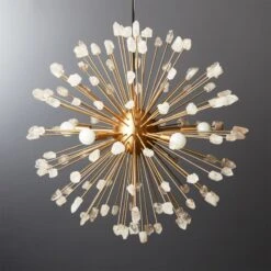 Ray Quartz Pendant Light