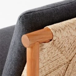 Sentinel Teak Outdoor Lounge Chair With Sunbrella ® Cushions -Nesto Store SentinelLoungeChairAVSSS22