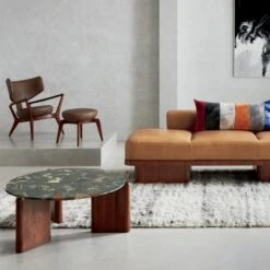 Serafin Brown Leather Daybed 11 Serafin Brown Leather Daybed -Nesto Store SerafinLeatherDaybedJL20 1x1