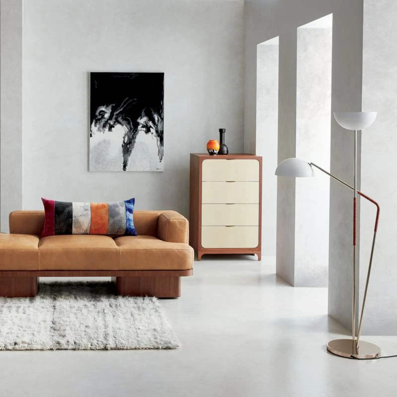 Pavo Champagne Brass Double Floor Lamp 8 Pavo Champagne Brass Double Floor Lamp - Image 6