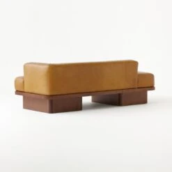 Serafin Brown Leather Daybed 14 Serafin Brown Leather Daybed -Nesto Store SerafinLthrDaybedDktHrvst3QBF20