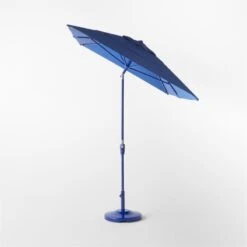Shadow Rectangle Cobalt Umbrella With Base -Nesto Store ShadowRtCbltUmbrWBaseAVSSS22