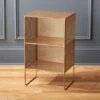 Sift Gold Metal Side Table -Nesto Store SiftGold2StoryTowerSHS17 1x1