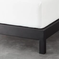 Simple Black Metal King Platform Bed 14 Simple Black Metal King Platform Bed -Nesto Store SimpleMetalBsQROF18