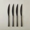 Sizzle Black Steak Knives Set Of 4