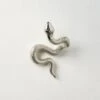 Polished Nickel Snake Wall Hook -Nesto Store SnakePlhdNickelWallHookSHS23
