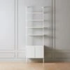 Stairway White Cabinet - 96" Height