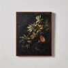 'Still Life With Passionflowers' Framed Reproduction By Elias Van Den Broeck 17''x21'' -Nesto Store StllLfWPssnFlwrs17x21inSHF22